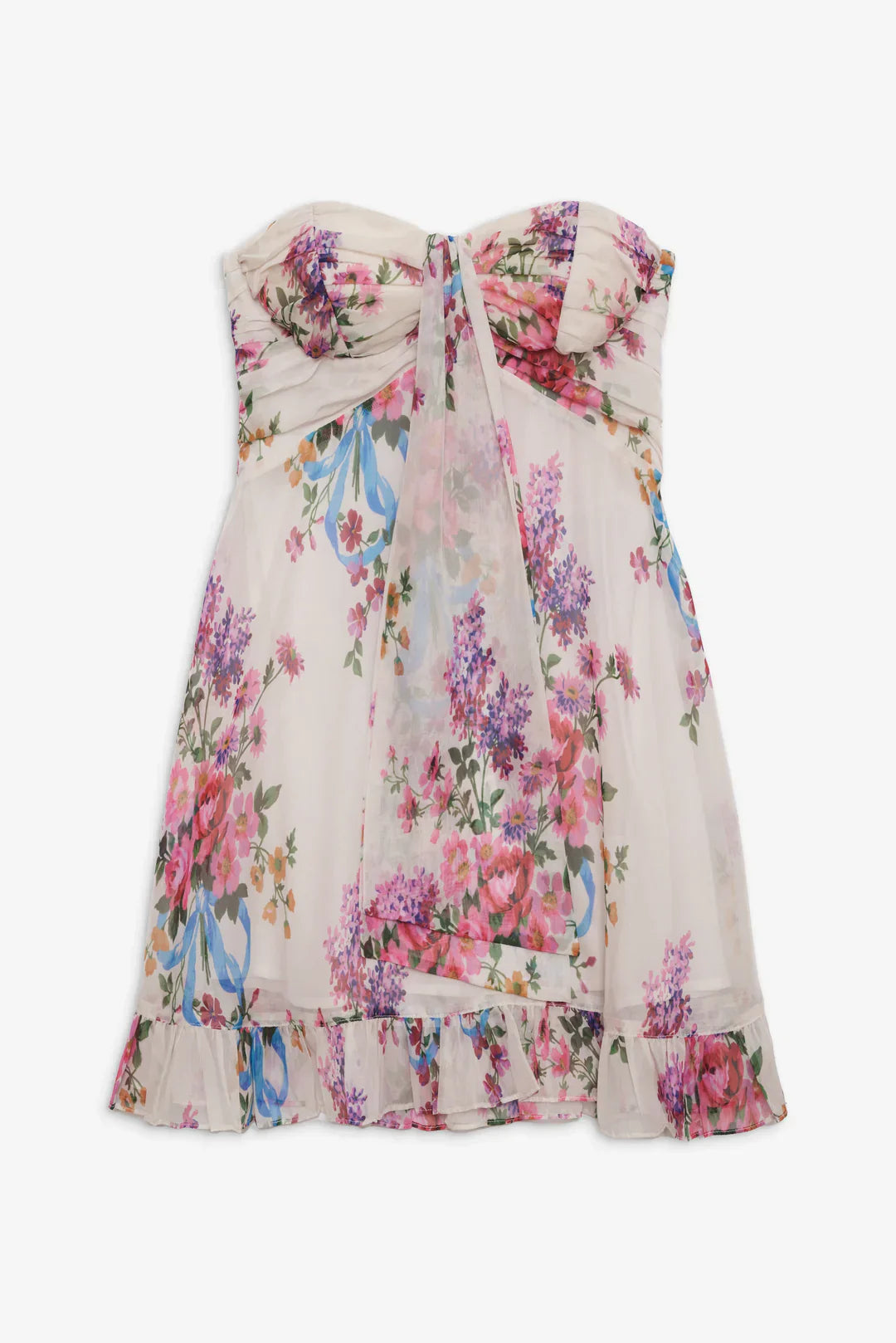 Vibrant Spring Mini Dress - LOUVELLI