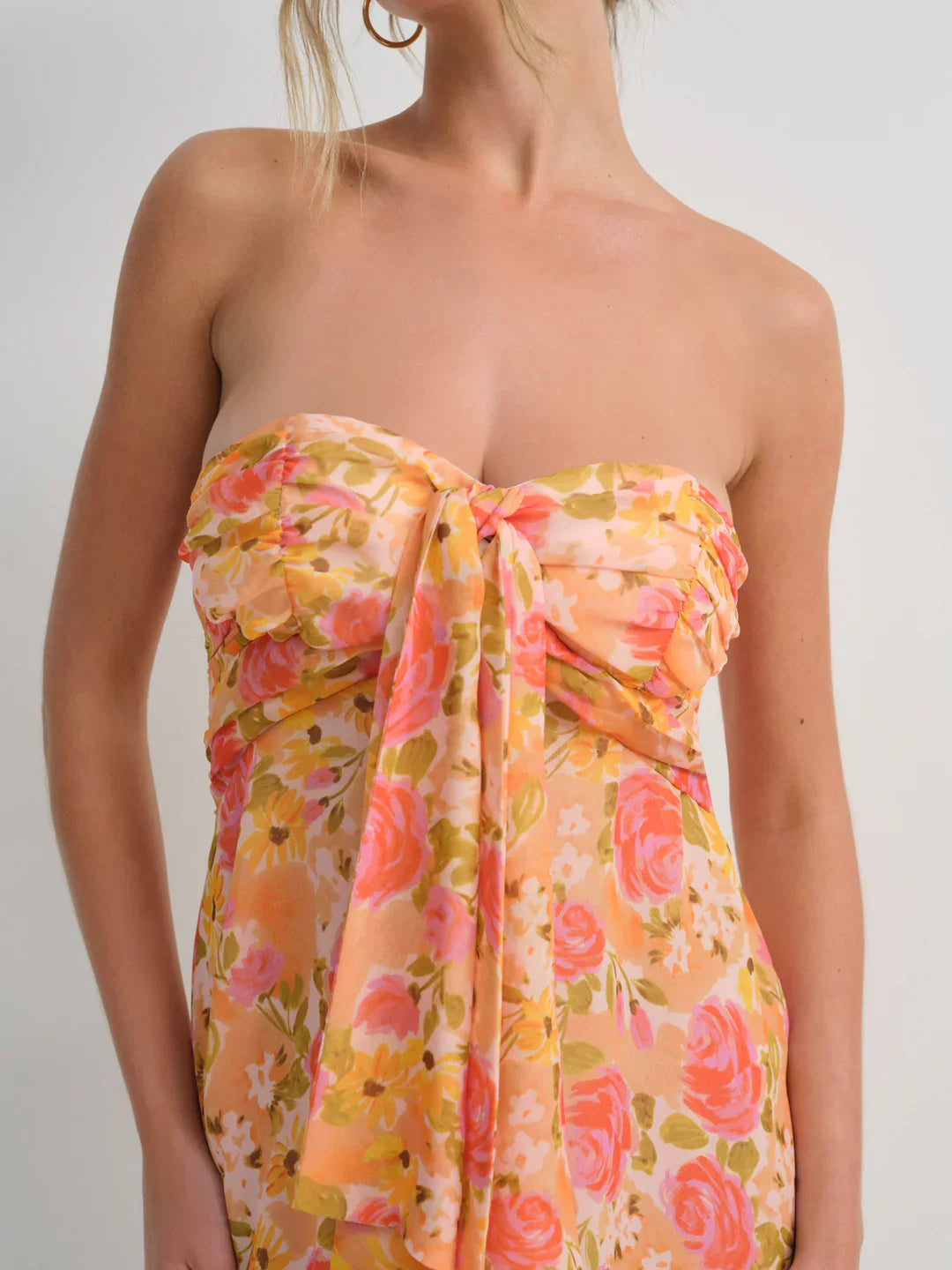 Vibrant Spring Mini Dress - LOUVELLI