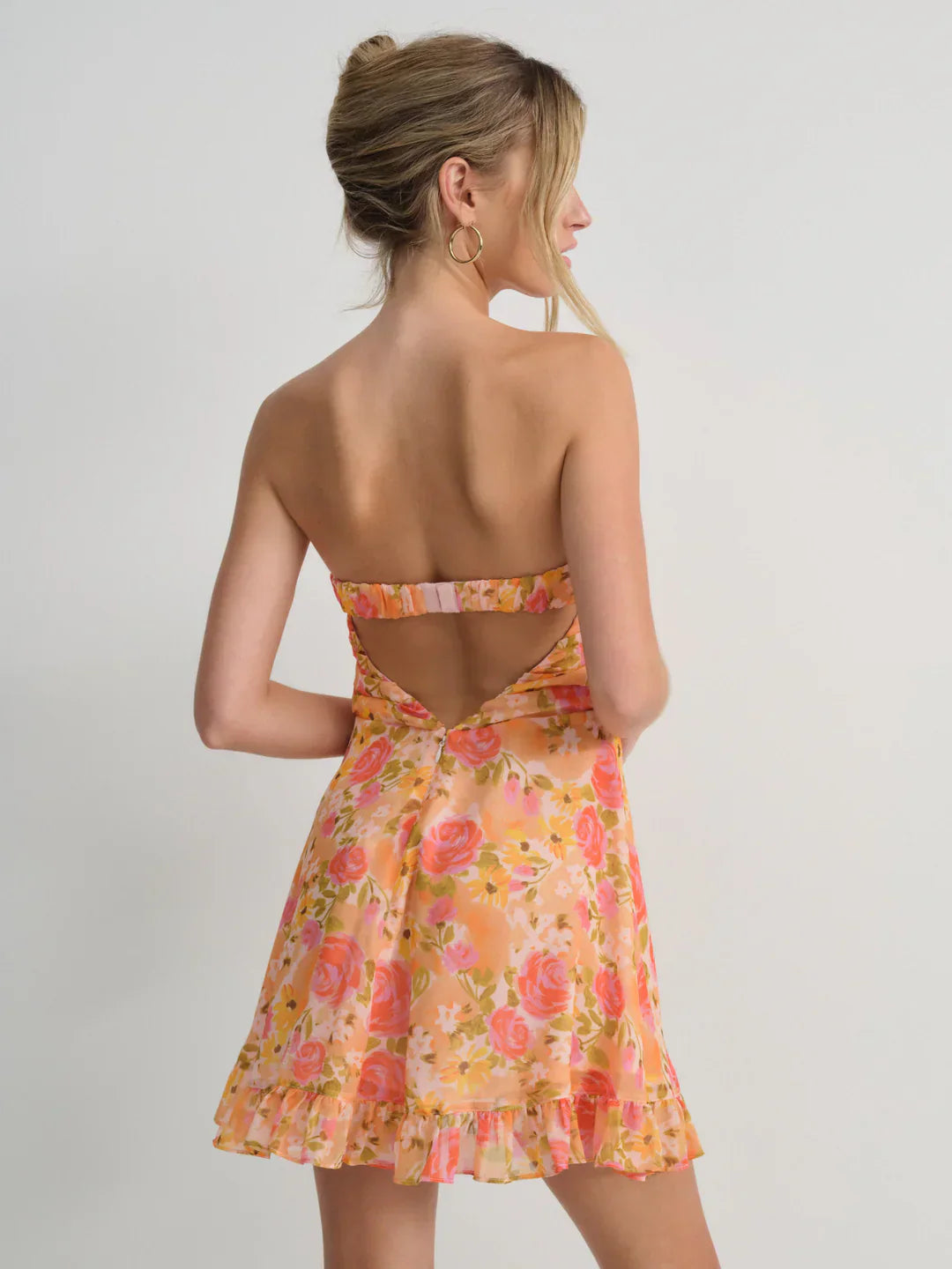 Vibrant Spring Mini Dress - LOUVELLI
