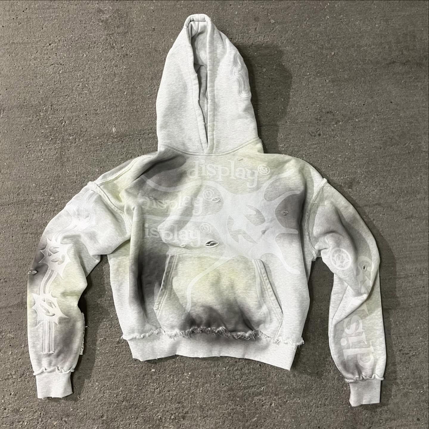 Display Distressed Hoodie