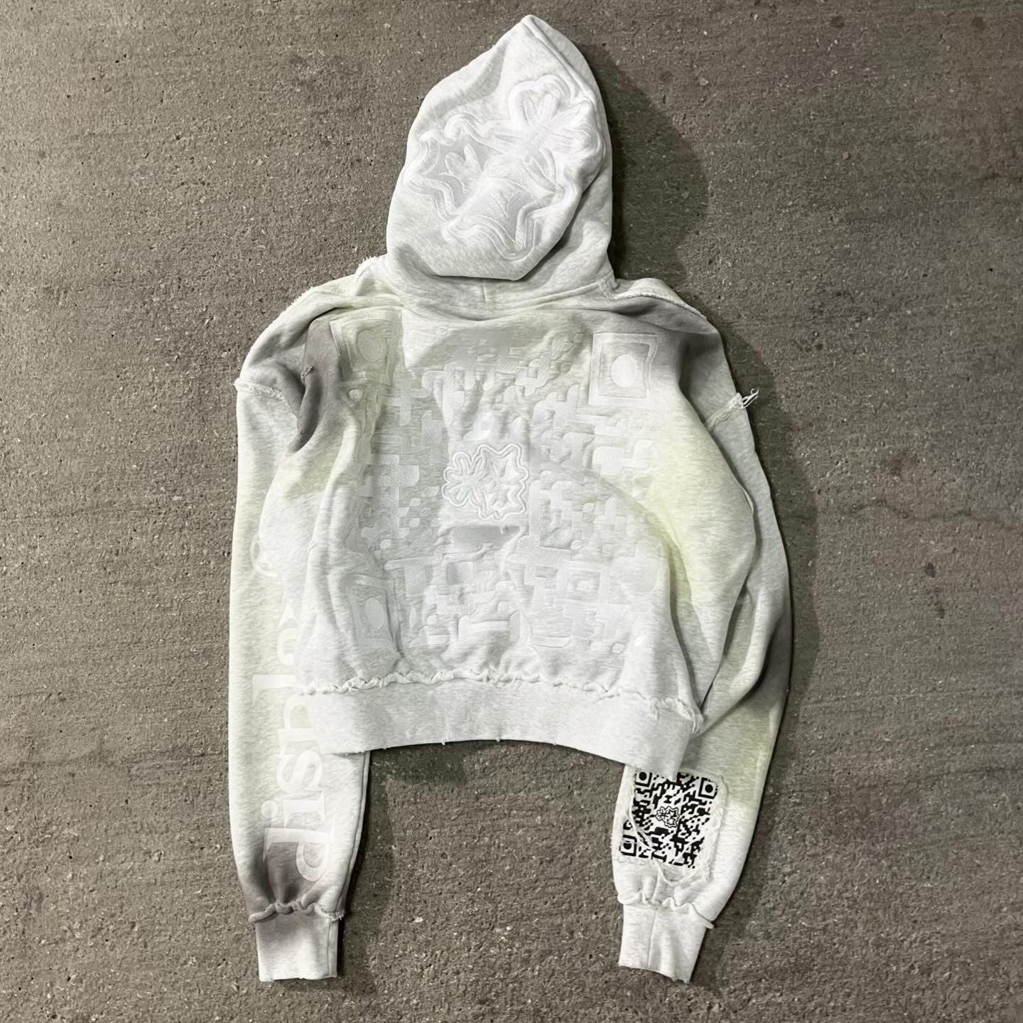 Display Distressed Hoodie