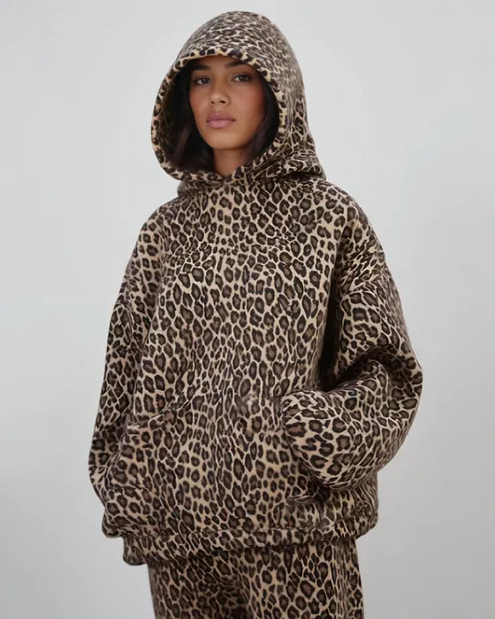 Unisex Leopard Hoodie - LOUVELLI
