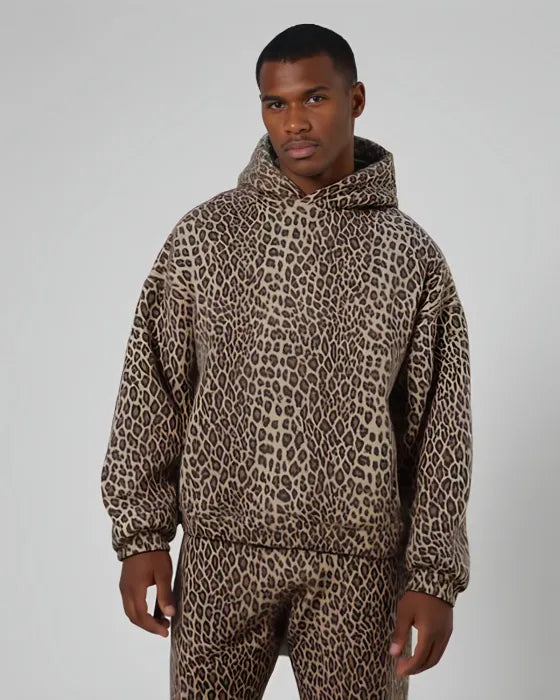 Unisex Leopard Hoodie - LOUVELLI